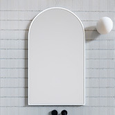 Principle Arc Rex Arched Stainless Steel Wall Mirror