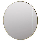 Principle Arc Caleb Round Bathroom Mirror Cabinet