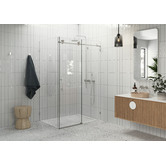 Principle Arc 122cm Maddison Glass Sliding Shower Screen