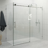 Principle Arc 172cm Maddison Glass Sliding Shower Screen
