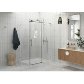 Principle Arc 122cm Maddison Glass Sliding Shower Screen
