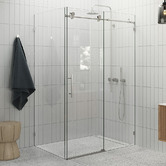 Principle Arc 1320mm Maddison Glass Sliding Shower Screen