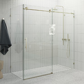 Principle Arc 172cm Maddison Glass Sliding Shower Screen