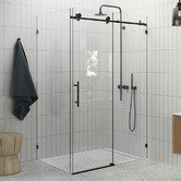 Principle Arc 1320mm Maddison Glass Sliding Shower Screen