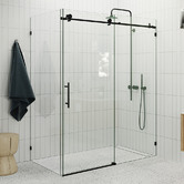 Principle Arc 152cm Maddison Glass Sliding Shower Screen