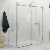 Principle Arc 152cm Maddison Glass Sliding Shower Screen