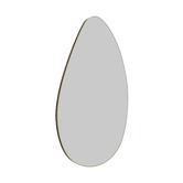 Principle Arc 120cm Satin Brass Monroe Steel Wall Mirror