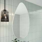 Principle Arc Monroe 120cm Framed Steel Wall Mirror