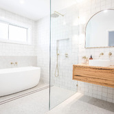 Principle Arc Ivy Glass Shower Screen