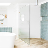 Principle Arc Nile Frameless Shower Screen Panel