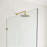 Principle Arc Nile Frameless Shower Screen Panel