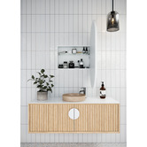 Principle Arc Caleb 560mm White Pill Shaving Cabinet