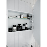 Principle Arc Caleb 560mm White Pill Shaving Cabinet