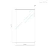Principle Arc Nile Frameless Shower Screen Panel