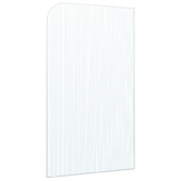 Principle Arc Dallas 1100 x 2000mm Frameless Fluted Glass Shower Screen Panel