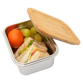 Clevinger 800ml Stainless Steel &amp; Bamboo Lunch Box