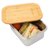 Clevinger 800ml Stainless Steel &amp; Bamboo Lunch Box