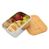 Clevinger 800ml Stainless Steel &amp; Bamboo Lunch Box