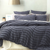 Chiswick Living Wave Vintage Washed Tufted Cotton Chenille European Pillowcase