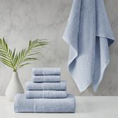 Chiswick Living 6 Piece Retreat Cotton-Blend Bathroom Towel Set
