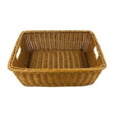 Zen Home Kids' Plastic Wicker Storage Basket