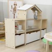 Zen Home Kids' Percy Room Divider &amp; Bookcase