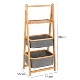 Zen Home Ringle Bathroom Ladder Shelf