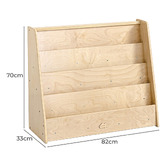 Zen Home Jooyes Kids&#039; Single-Sided Display Bookcase