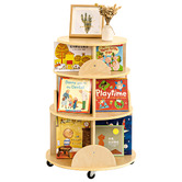 Zen Home Jooyes Kids&#039; Rotating Display Bookcase
