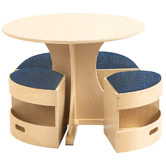 Zen Home Jooyes Kids' Johanne Table &amp; Stools Set
