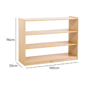 Zen Home Jooyes Kids' Khlea 3 Shelf Storage Unit