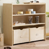 Zen Home Jooyes Kids&#039; 2 Shelf Storage Unit