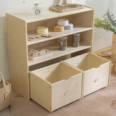 Zen Home Jooyes Kids&#039; 2 Shelf Storage Unit