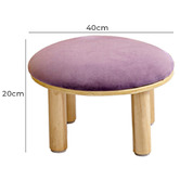Zen Home 4 Piece Jooyes Kids' Flannel Stool Set