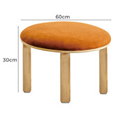 Zen Home 4 Piece Jooyes Kids' Flannel Stool Set