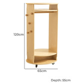 Zen Home Jooyes Kids' Dress Up Trolley
