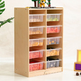 Zen Home Jooyes Kids' 10 Bin Storage Unit