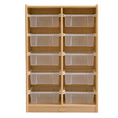 Zen Home Jooyes Kids' 10 Bin Storage Unit