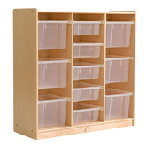 Zen Home Jooyes Kids' 11 Bin Storage Unit