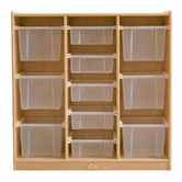 Zen Home Jooyes Kids' 11 Bin Storage Unit