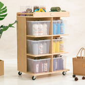 Zen Home Jooyes Kids&#039; 6 Bin Storage Unit