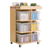 Zen Home Jooyes Kids&#039; 6 Bin Storage Unit
