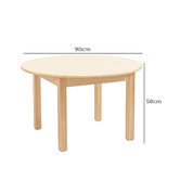 Zen Home Jooyes Kids&#039; Round Table