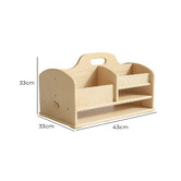 Zen Home Jooyes Toddler Art Craft Material Organiser