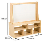 Zen Home Double-Sided Magnetic Drawing Board