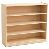 Zen Home Kids' 4 Tier Bookshelf &amp; Toy Storage