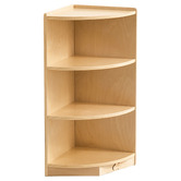 Zen Home Kids' 3 Tier Corner Shelf