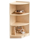 Zen Home Kids' 4-Tier Corner Shelf