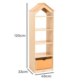 Zen Home Kids&#039; Oggie Tower Bookshelf