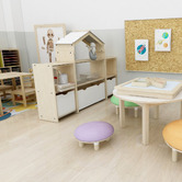 Zen Home Kids' Percy Room Divider &amp; Bookcase